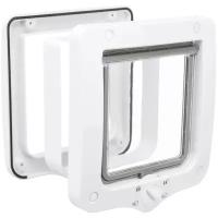 Дверца в дверь для животных TRIXIE 4-Way Flap Door 20х22 см белый