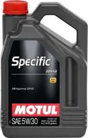 Моторное масло Motul Specific 229.52 5W30 синтетическое 5л