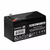 EXEGATE батареи EX282956RUS Аккумуляторная батарея DTM 12012 12V 1.2Ah, клеммы F1