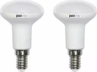 Светодиодная лампа JazzWay PLED Super Power 7W эквивалент 60W 3000K 540Лм E14 для спотов R50 (комплект из 2 шт)