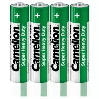 Батарейка солевая Camelion Super Heavy Duty AAA 1,5V упаковка 4 шт. R03P-SP4G CHAMELEON 1659