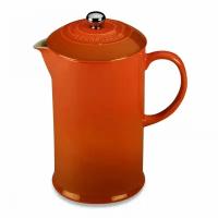 LE CREUSET Френч - пресс, 1 л, керамика, оранжевый 91028200090000 Flame