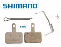 Тормозные колодки Shimano B05S в комплекте 2 колодки, для гидравлических и механических дисковых тормозов, без упаковки (OEM), в пакете