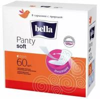 BELLA Прокладки ежедневные Panty Soft ультратонкие, упаковка (60 шт.)