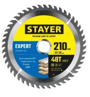 Диск Stayer Expert 210x32/30mm пильный по дереву 3682-210-32-48_z01