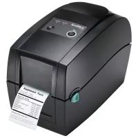 Godex RT230, термо/термотрансферный принтер, 300 dpi, ширина 2.12", и/ф USB+RS232+Ethernet (011-R23E02-000)