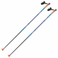 Лыжные палки KV+ (22P016B) Forza Clip (Карбон 100%) (голубой) (180)