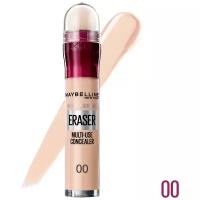 Мейбелин / Maybelline - Консилер для лица Instant AntiAge Eraser 00 Слоновая кость 6,8 мл