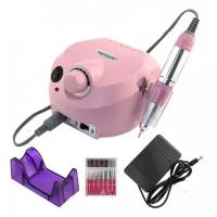 Аппарат для маникюра и педикюра Nail Master ZS-601 45000 об. розовый, 65W