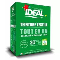 Текстильная краска IDEAL MINI «Все в Одном» для окрашивания одежды и тканей, зеленый кактус, 230 г
