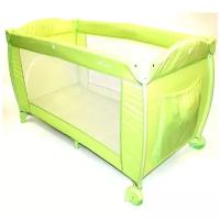 Кровать-манеж B1200 (зеленый) Stiony 120*60