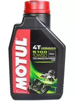 Синтетическое моторное масло Motul 5100 4T 10W50, 1 л