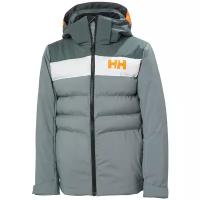 Куртка Горнолыжная Детская Helly Hansen Jr Cyclone Jacket Trooper (Рост:152)