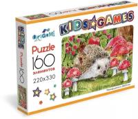 Пазл Origami Kids Games Ёжик, 07868, 160 дет., 14х20х3 см