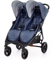 Коляска прогулочная для двойни Valco baby Slim Twin.цвет:Denim