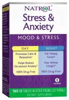 Natrol Stress and Anxiety День и Ночь таб