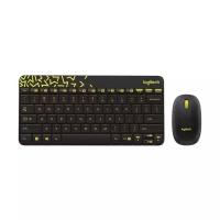 Комплект клавиатура и мышь Logitech MK240 Nano