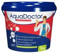 AquaDoctor C-60T (1 кг), быстрорастворимый хлор в таблетках по 20гр