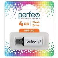 USB флешка Perfeo USB 4GB C13 White