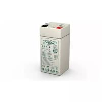 Свинцово-кислотный аккумулятор контакт КТ 4-4 (4 В, 4 Ач)