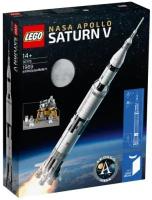 Конструктор LEGO Ideas 92176 Ракетно-космическая система наса Сатурн-5-Аполлон, 1969 дет