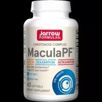 Jarrow Formulas MaculaPF™ 60 softgels / "МакулаПФ" 60 гел. капсул, защита от света и излучения экранов для глаз