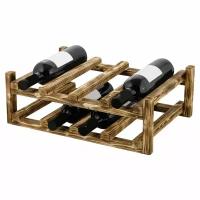 Подставка для бутылок вина / Винница деревянная