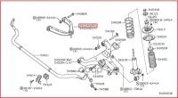 Рычаг Подвески [Org] NISSAN арт. 54524ZQ00A