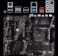 Материнская плата MSI B550-A Pro B550 Socket AM4 4xDDR4, 6xSATA3, RAID, 2xM.2, 2xPCI-E16x, 3xUSB3.2, 1xUSB3.2 Type C, DP, HDMI, Glan, ATX