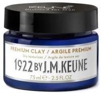 Глина для укладки волос Keune 1922 Styling for Men Премиум глина для укладки волос Premium Clay 75 мл