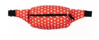 Поясная сумка Enklepp Mako 2.0 Waist Bag (red/white polka dot)