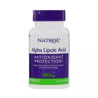 Альфа-липоевая кислота Natrol Alpha Lipoic Acid 300 мг. 50 капс