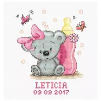 Набор для вышивания Luca-S "Летисия", 13x15,5 см, арт. B1147