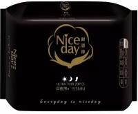 Женские ежедневные прокладки NiceDay Organic Cotton 155мм. 20шт