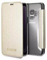 Чехол-книжка для Samsung Galaxy S9 Guess Iridescent Booktype PU Gold (GUFLBKS9IGLTGO)