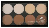 Farres Палетка для контуринга Highlight & Contour Pro Palette 3015, 01