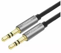 Кабель Ugreen AUX Cable L=3m 3.5 jack to jack Черный