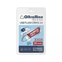 USB Flash Drive 32GB - OltraMax 290 2.0 OM-32GB-290-Dark Red