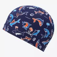 Шапочка для плавания детская Joss Kids' swim cap, blue, размер 52-54, 102183JSS-M7