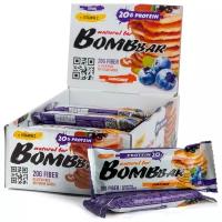 Bombbar Батончик Bombbar Смородиново-черничный панкейк, 20 штук