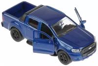 Машина металл FORD Ranger пикап синий 12 см