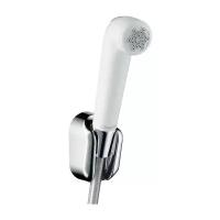 Гигиенический душ hansgrohe 1jet с держателем и шлангом 160 см 32122000, белый/хром