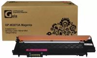 Картридж GalaPrint W2073A 117A с чипом для HP Color Laser 150nw/150a/178nw/179fnw лазерный, совместимый, цвет пурпурный