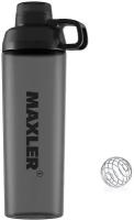 Шейкер бутылка (с шариком) Maxler Essence 700-850 мл (Черный)