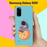 Силиконовый чехол на Samsung Galaxy S20 Рыбалка / для Самсунг Галакси С20