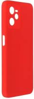 Чехол Zibelino для Realme C35 4G Soft Matte с микрофиброй Red ZSMF-RLM-C35-RED