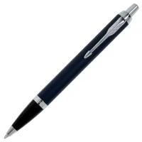 Ручка шариковая Parker IM Core Matte Blue CT M, корпус синий матовый/ хром, синие чернила (1931668)