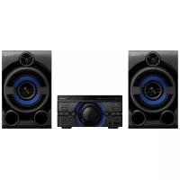 Музыкальный центр Sony MHC-M40D, с караоке, Bluetooth, FM, USB, CD, DVD, черный