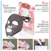 Elizavecca Pore Solution Super Elastic Mask Pack Трехступенчатая маска для проблемной кожи, 25+2+2мл