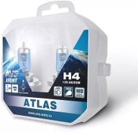 Лампа галогенная AVS ATLAS PB /5000К/ H4.12V.60/55W Plastic box -2 шт